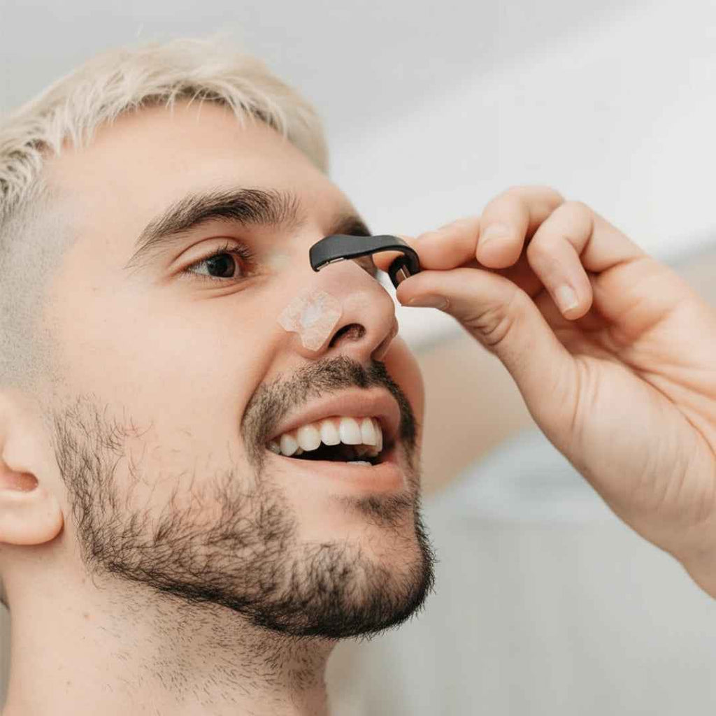 NOPZZ Tiras Nasales Magneticas + 2 Packs de Repuestos