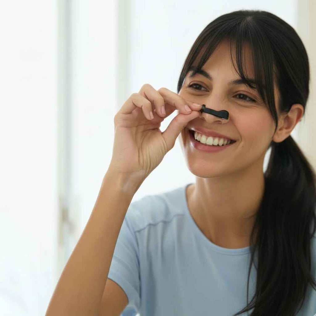 NOPZZ Tiras Nasales Magneticas + 2 Packs de Repuestos