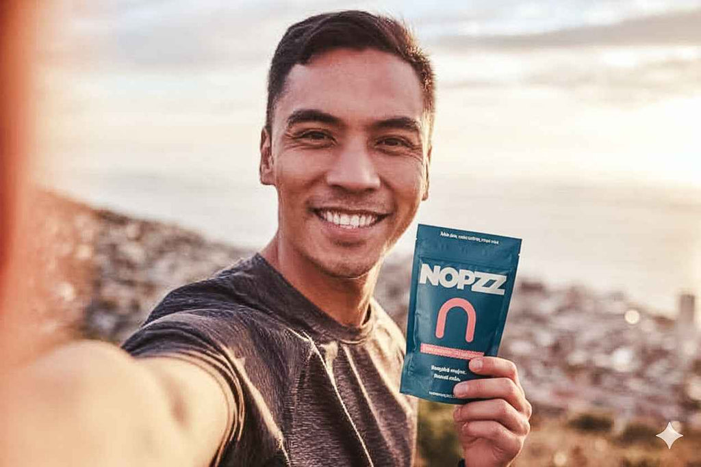 NOPZZ Tiras Nasales. Más Aire. Más Energía. Más Vos