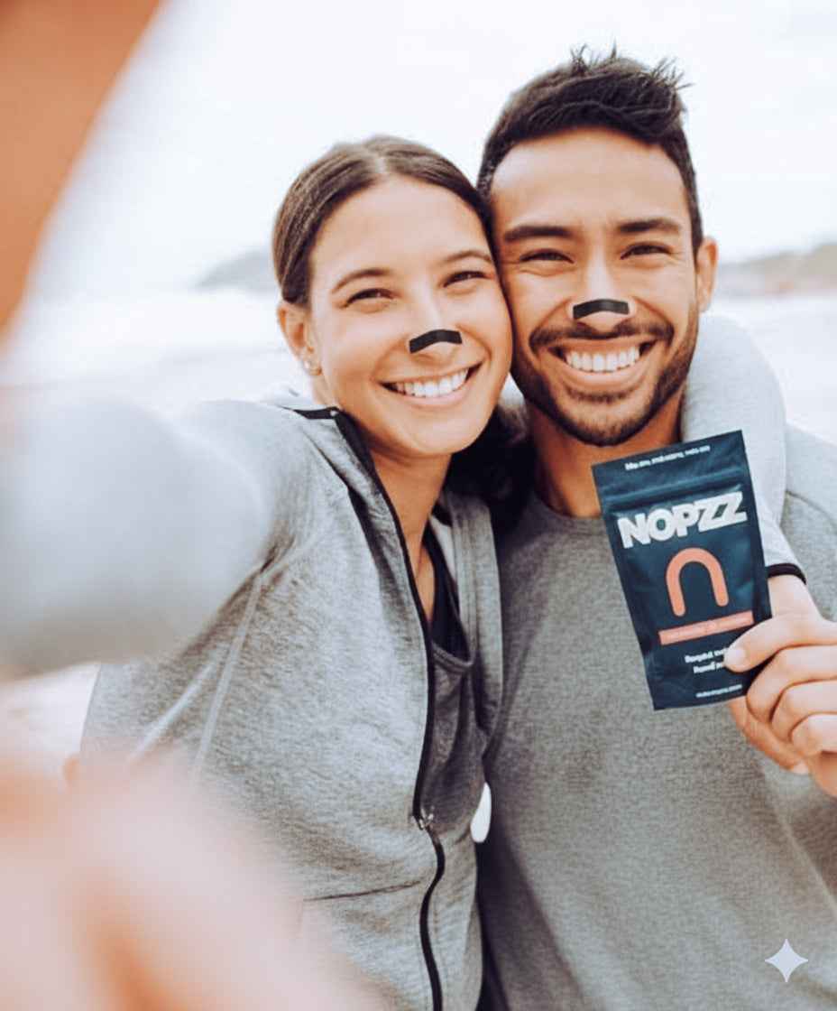 NOPZZ Tiras Nasales. Más Aire. Más Energía. Más Vos