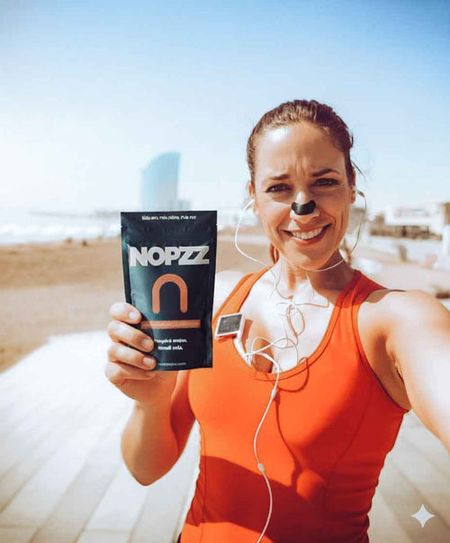 NOPZZ Tiras Nasales. Más Aire. Más Energía. Más Vos